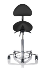 Ergotec sadultool seljatoega DYNAMIC 2 (Basic Richmond Black)